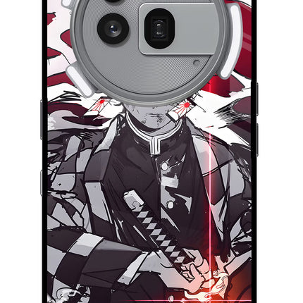 Demon Slayer Nothing Phone 3a Pro Glass Case