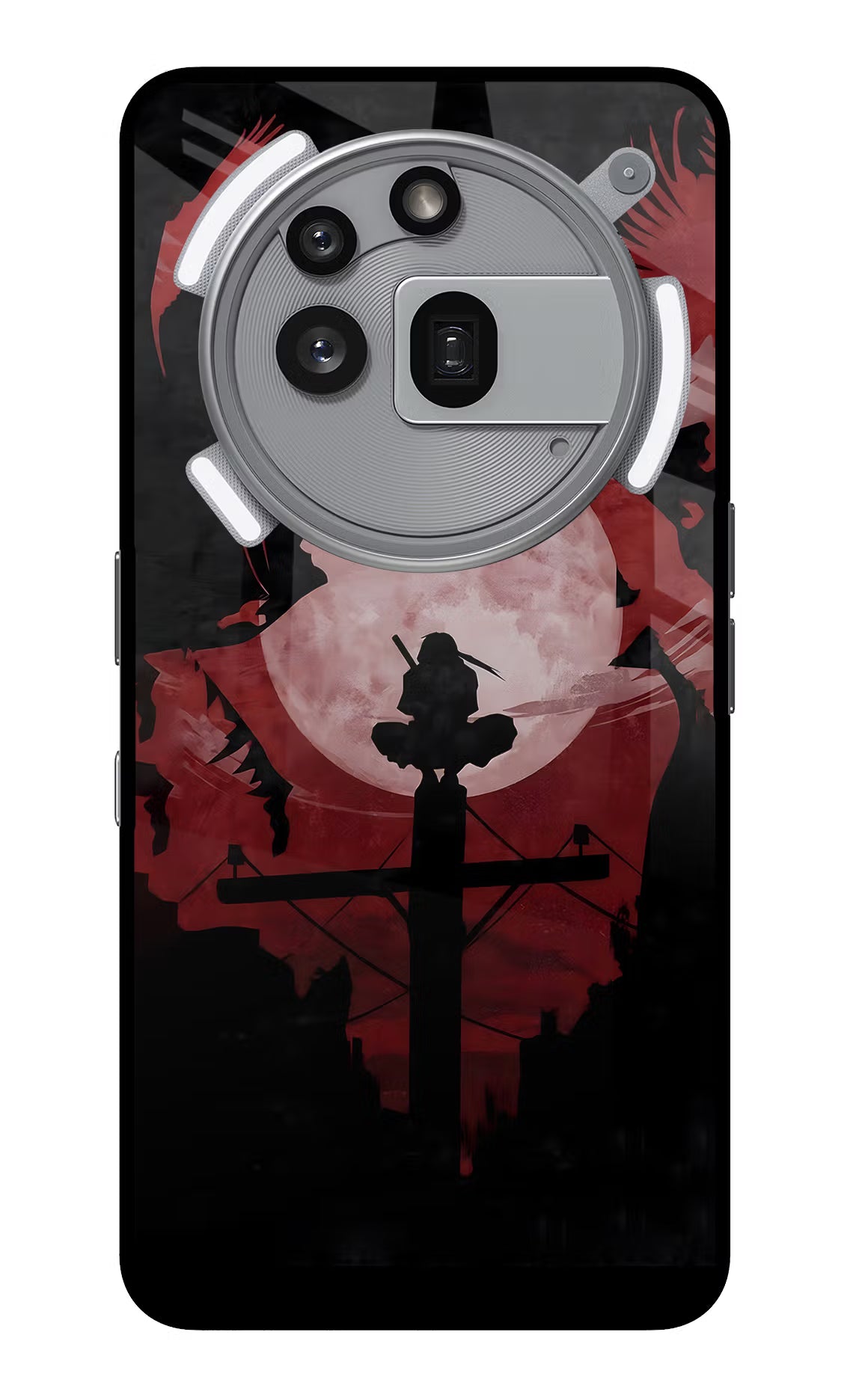Naruto Anime Nothing Phone 3a Pro Glass Case Back Cover by Casekaro