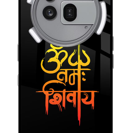 Om Namah Shivay Nothing Phone 3a Pro Glass Case