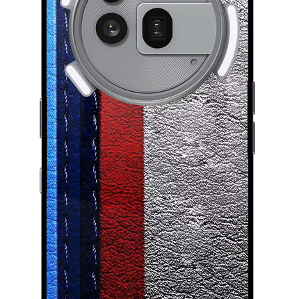 BMW Stripes Nothing Phone 3a Pro Glass Case