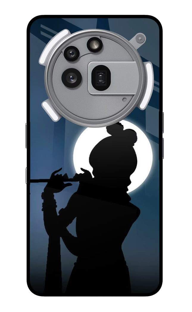 Shri Krishna Silhouette Nothing Phone 3a Pro Glass Case