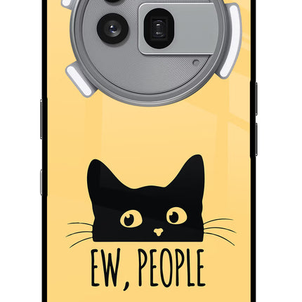 Ew People Catitude Nothing Phone 3a Pro Glass Case