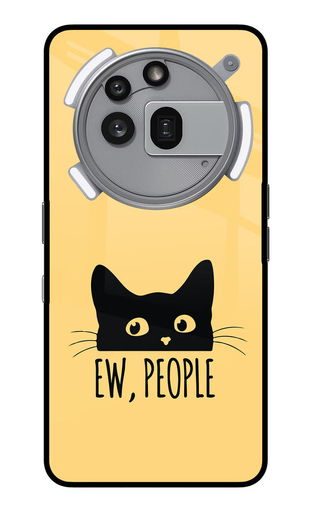 Ew People Catitude Nothing Phone 3a Pro Glass Case