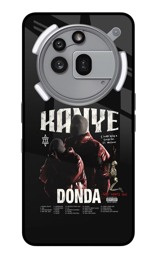 Donda Kanye West Nothing Phone 3a Pro Glass Case