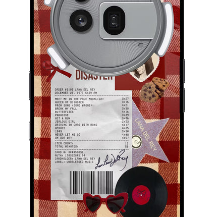 Queen of Disaster Nothing Phone 3a Pro Glass Case
