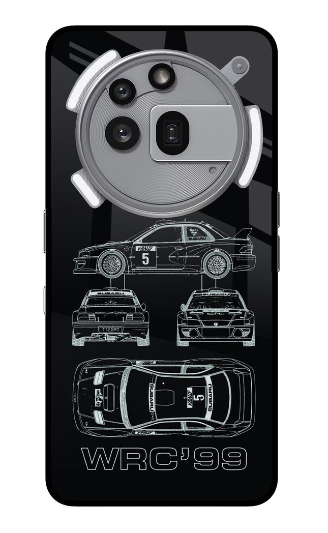 WRC'99 Nothing Phone 3a Pro Glass Case