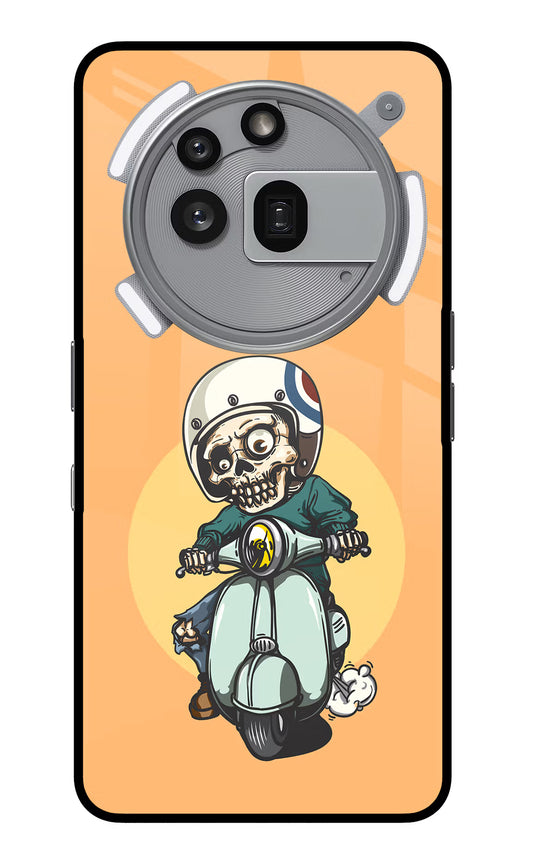 Undead Biker Nothing Phone 3a Pro Glass Case