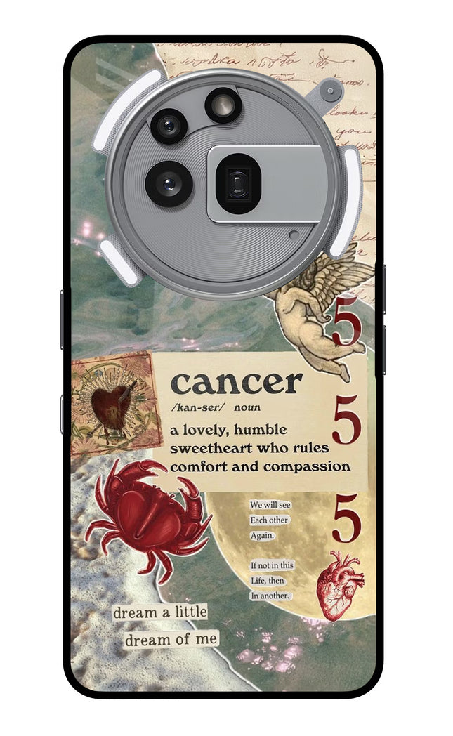 Cancer Zodiac Nothing Phone 3a Pro Glass Case