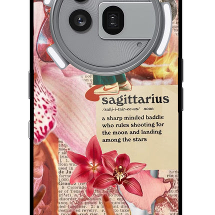 Sagittarius Zodiac Nothing Phone 3a Pro Glass Case
