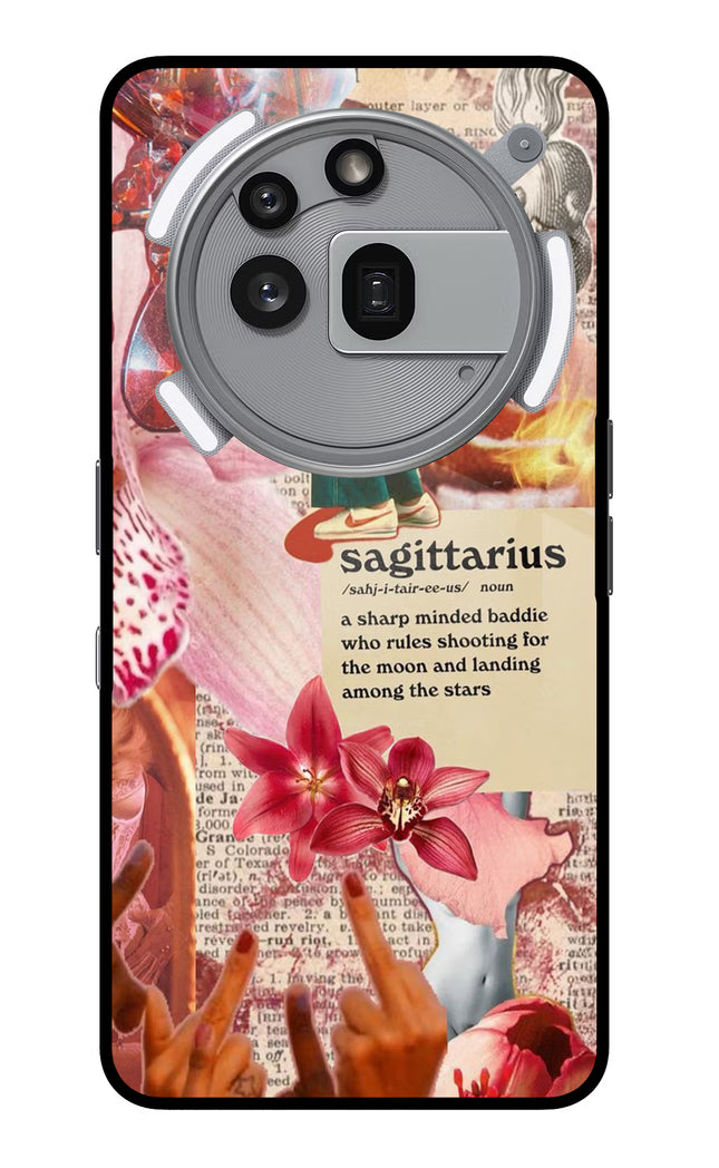 Sagittarius Zodiac Nothing Phone 3a Pro Glass Case