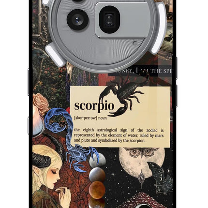 Scorpio Zodiac Nothing Phone 3a Pro Glass Case