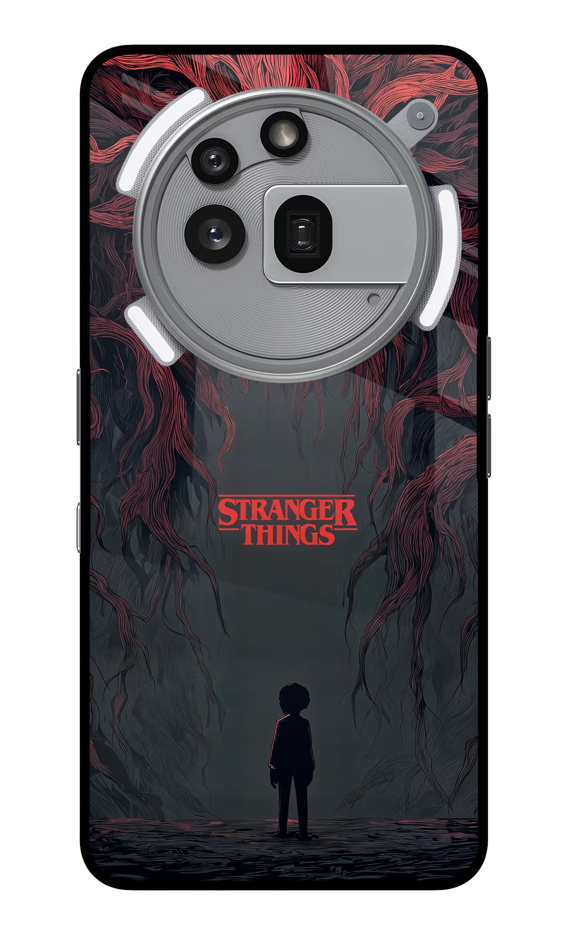 Ordinary Things Dark Side Nothing Phone 3a Pro Glass Case Back Cover by Casekaro