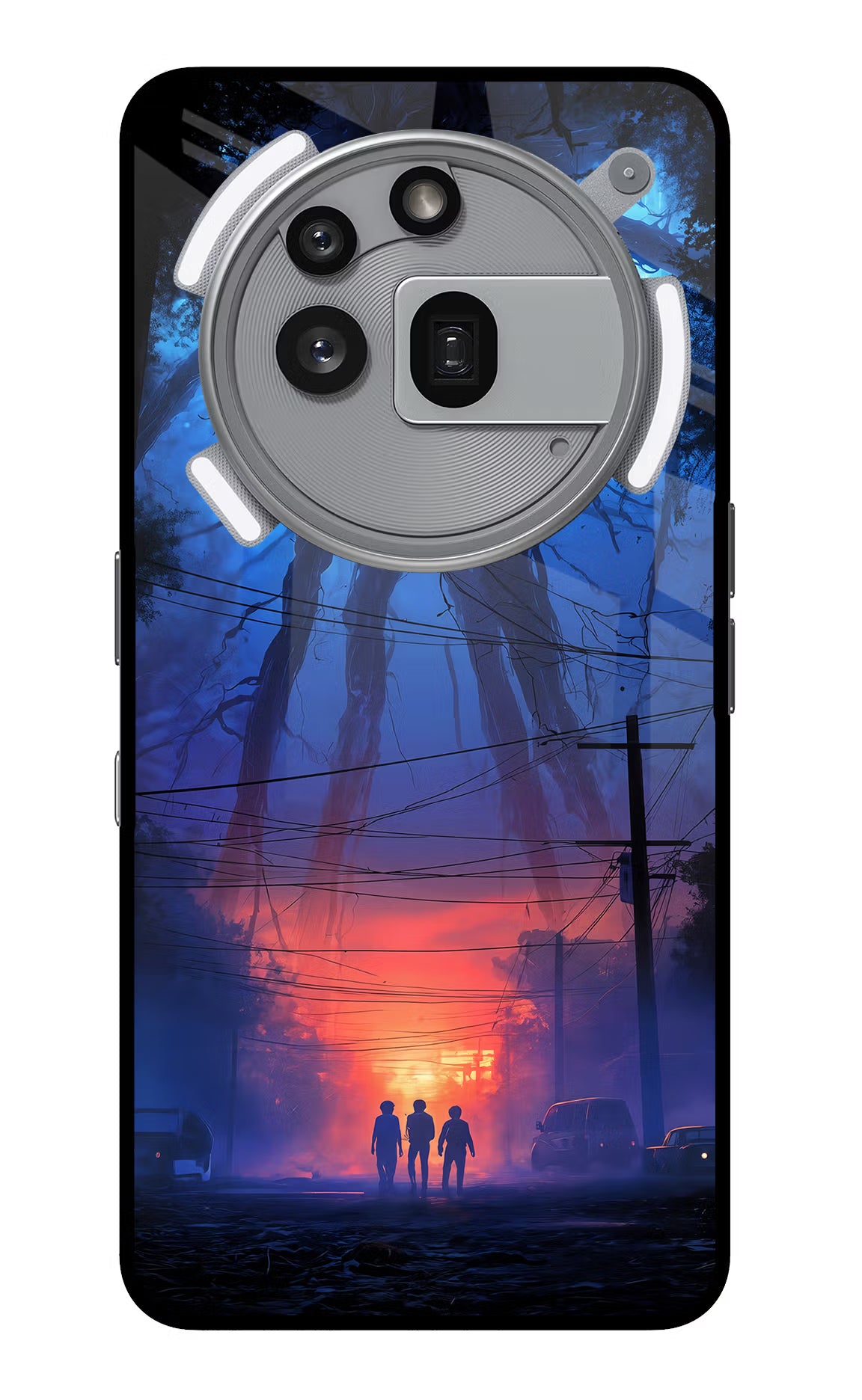 Ordinary Things Shadow Nothing Phone 3a Pro Glass Case Back Cover by Casekaro
