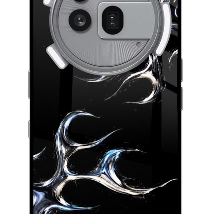 Chrome Tribal Nothing Phone 3a Pro Glass Case