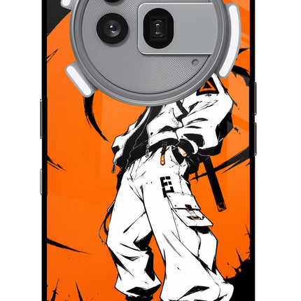 Street Samurai  Nothing Phone 3a Pro Glass Case