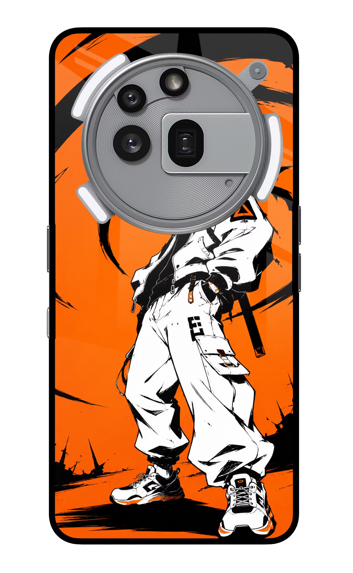 Street Samurai  Nothing Phone 3a Pro Glass Case