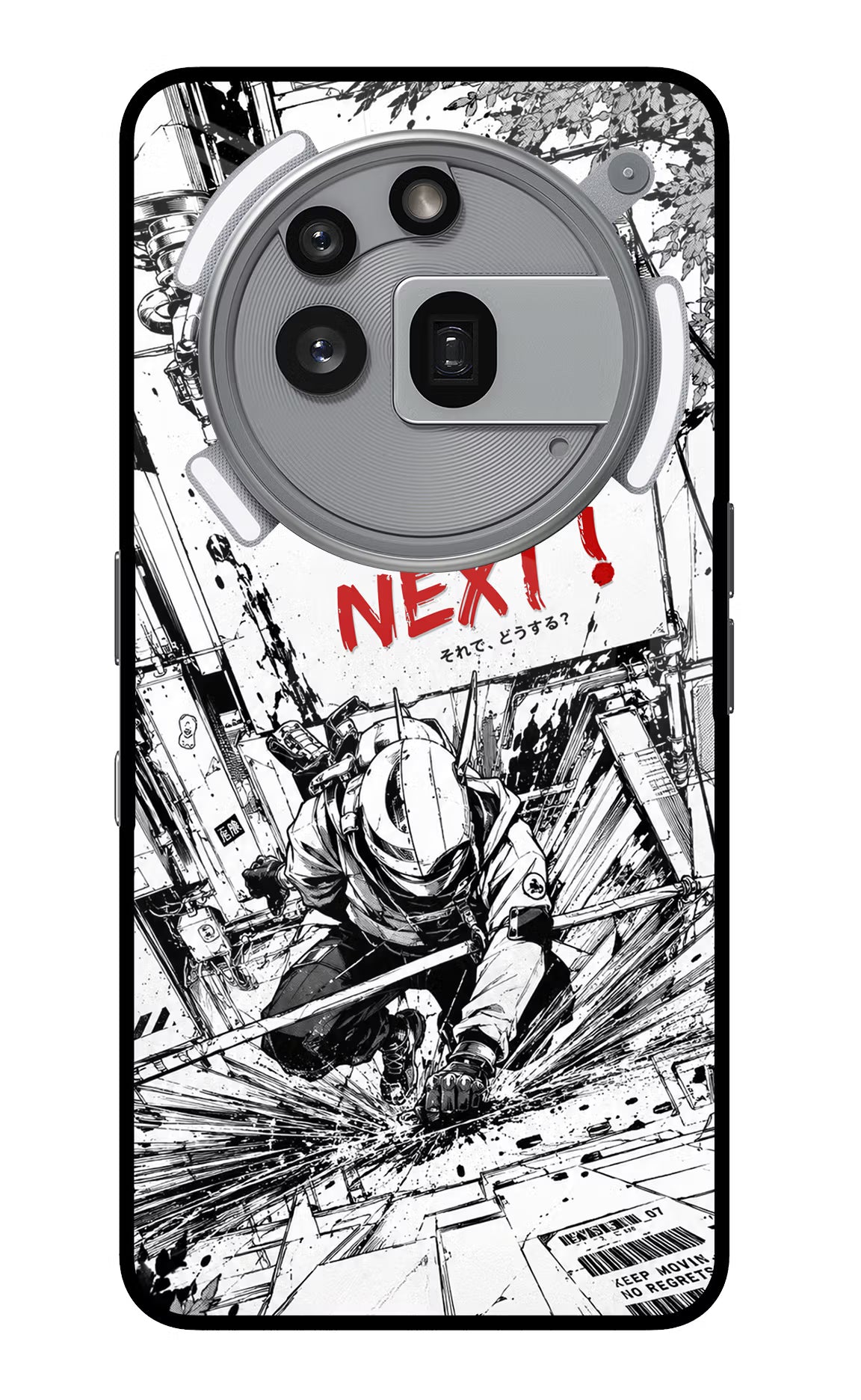 Who's Next Nothing Phone 3a Pro Glass Case