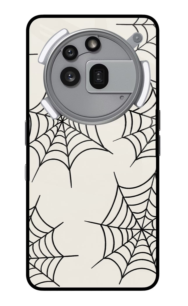 Spider Web Nothing Phone 3a Pro Glass Case