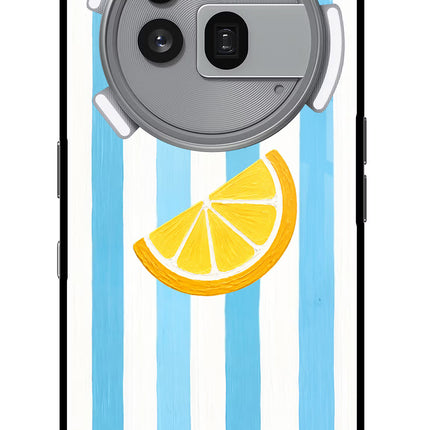 Summer Lemon Nothing Phone 3a Pro Glass Case