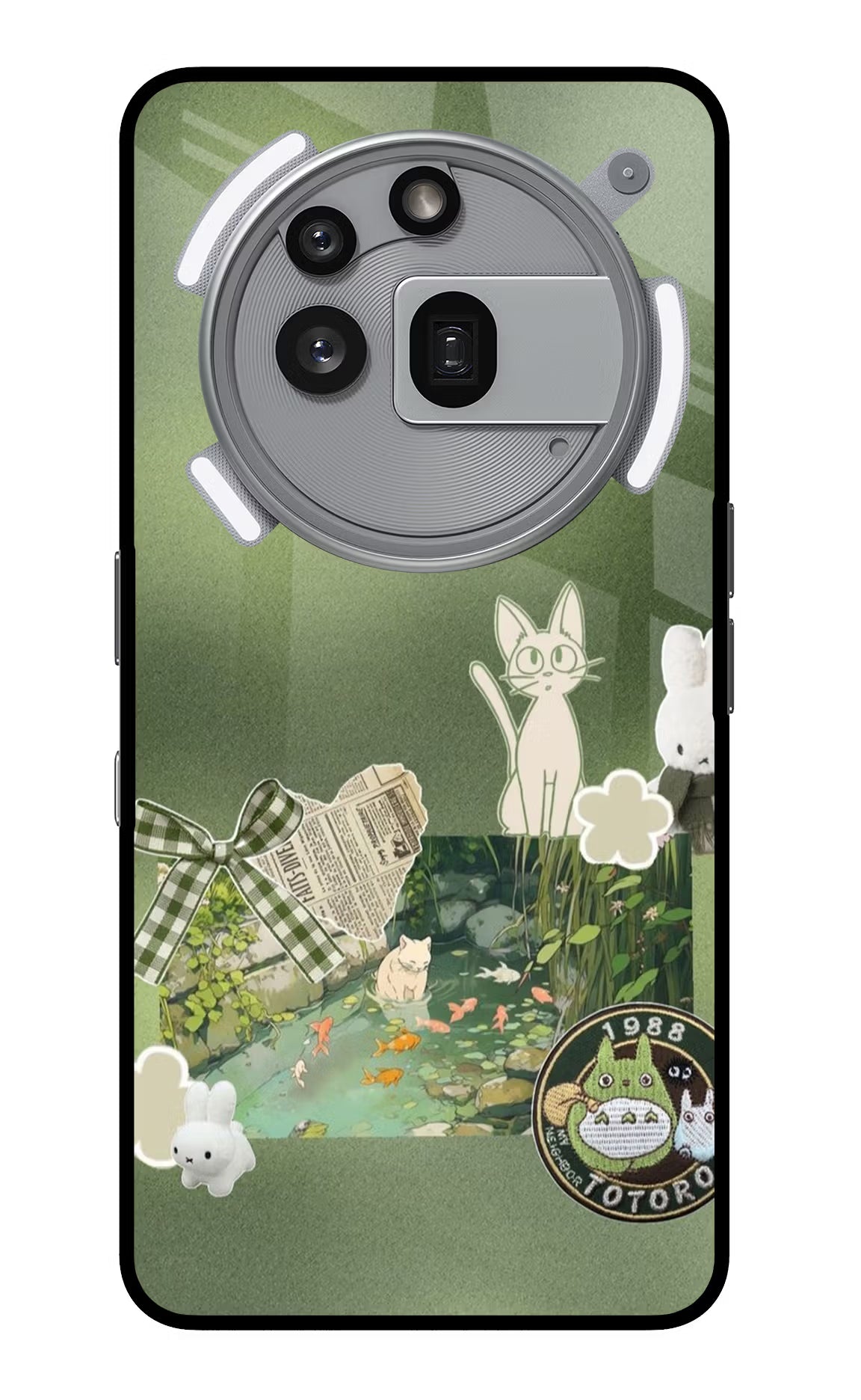 Aesthetic anime Nothing Phone 3a Pro Glass Case