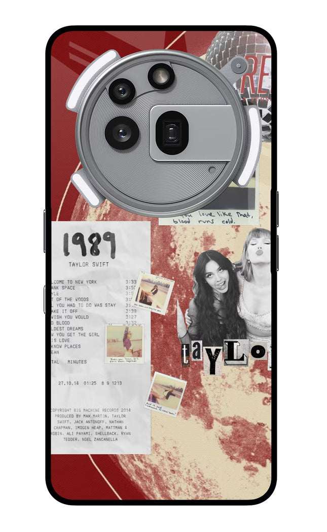 Taylor Swift Nothing Phone 3a Pro Glass Case