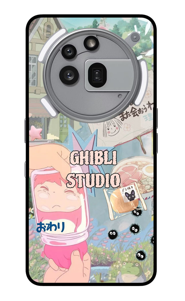 Studio Ghibli Nothing Phone 3a Pro Glass Case