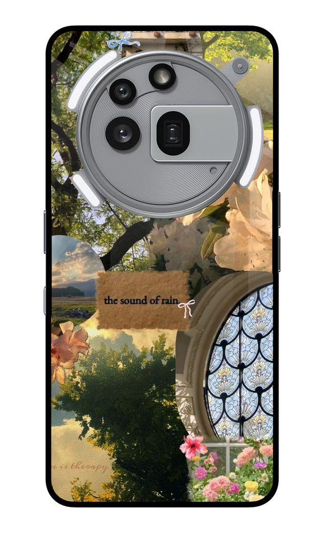 Rain Nothing Phone 3a Pro Glass Case