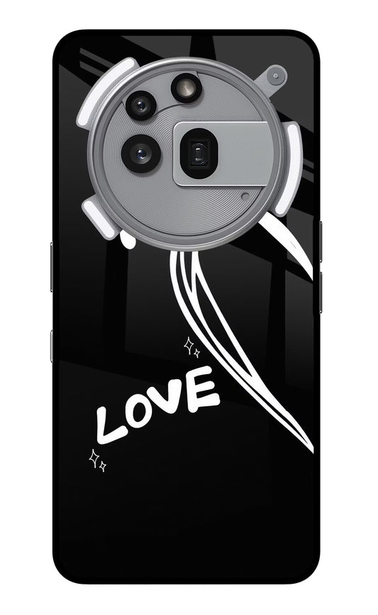 Love Line Nothing Phone 3a Pro Glass Case