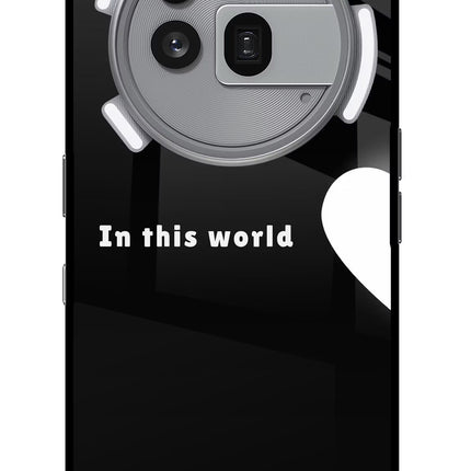 This World Nothing Phone 3a Pro Glass Case