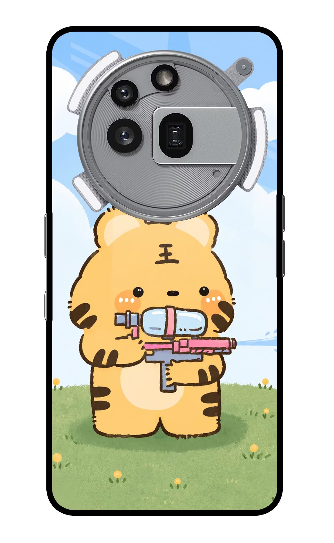 Tiger Treat Nothing Phone 3a Pro Glass Case