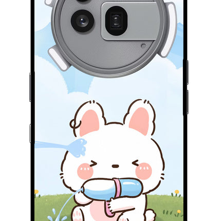 Bunny Treat Nothing Phone 3a Pro Glass Case