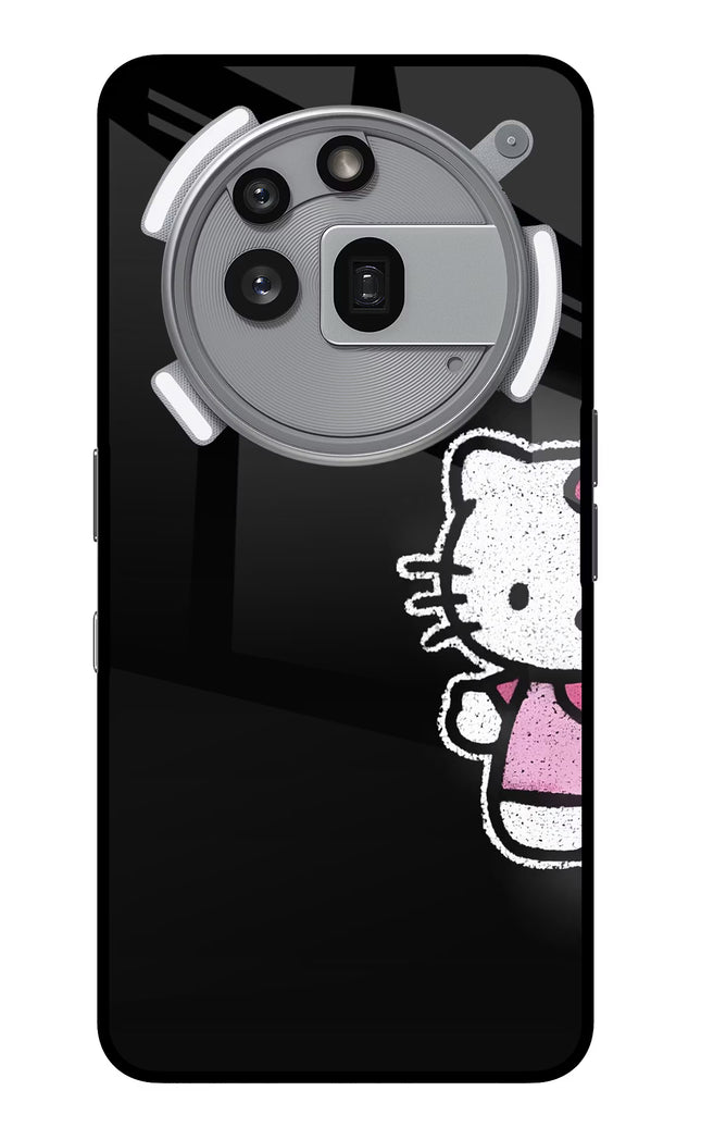 Kitty Charm Nothing Phone 3a Pro Glass Case