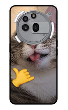 Silly Cat Call Nothing Phone 3a Pro Glass Case