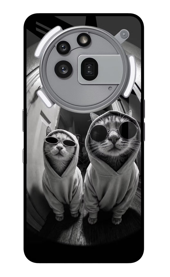 Hood Cats Nothing Phone 3a Pro Glass Case