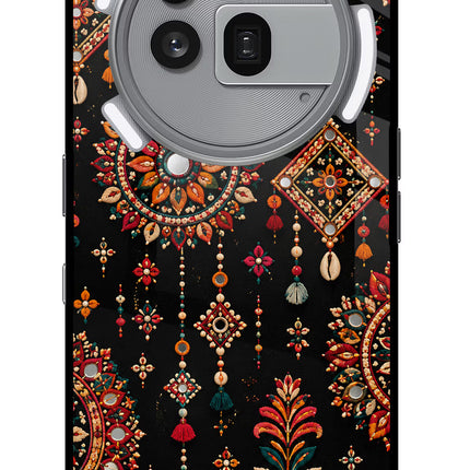 Boho Noir Nothing Phone 3a Pro Glass Case