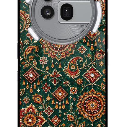 Green Pataka Nothing Phone 3a Pro Glass Case