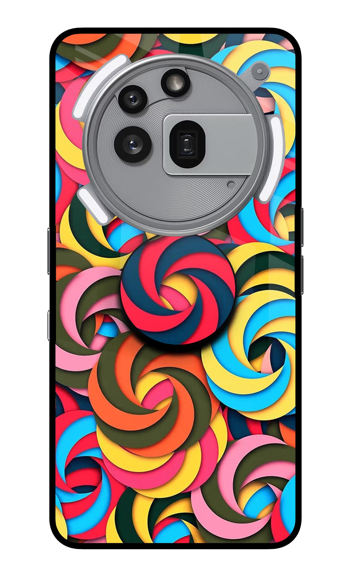 Spiral Pattern Nothing Phone 3a Pro Pop Case by Casekaro