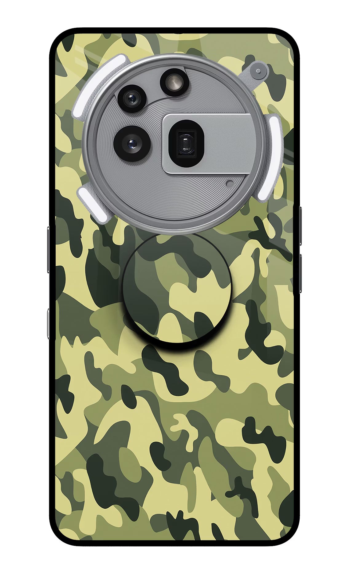 Camouflage Nothing Phone 3a Pro Pop Case by Casekaro