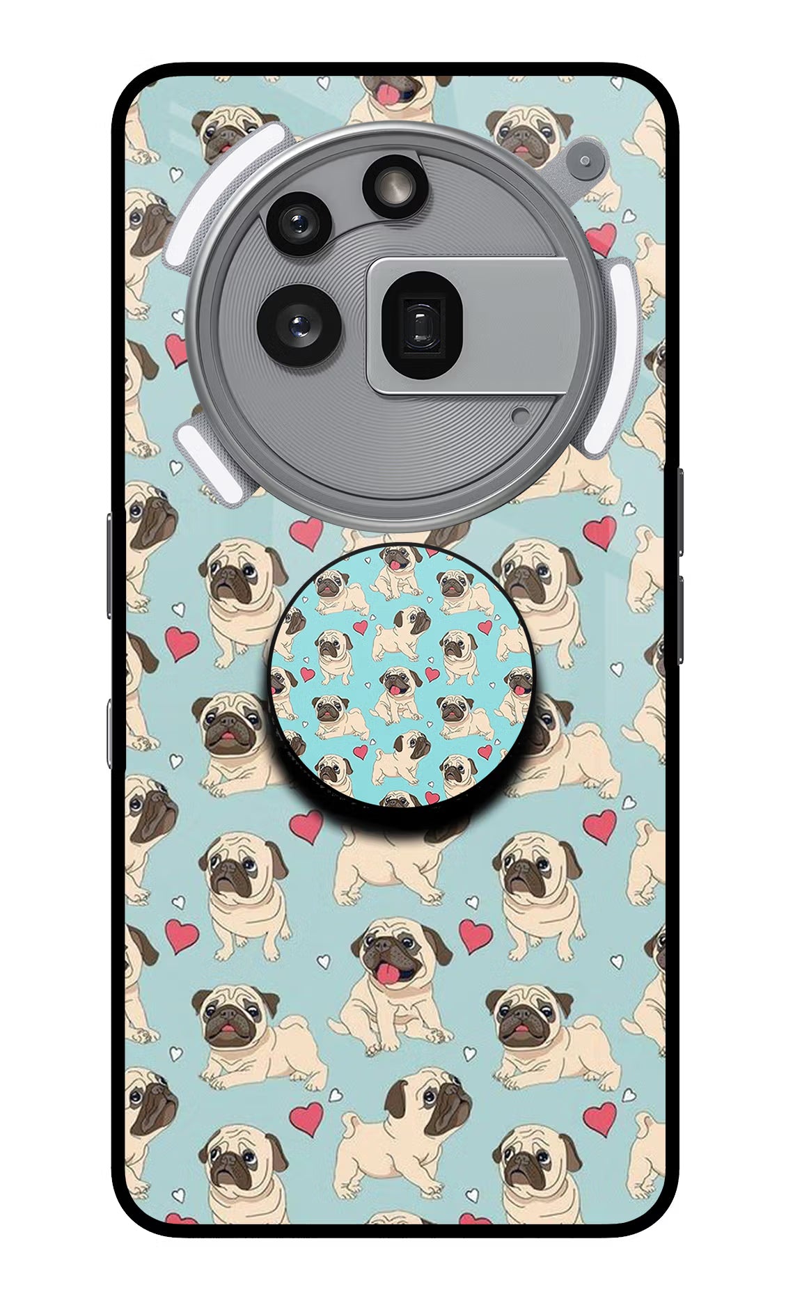 Pug Dog Nothing Phone 3a Pro Pop Case by Casekaro