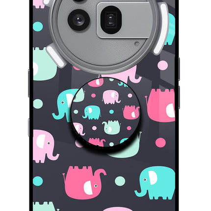 Baby Elephants Nothing Phone 3a Pro Pop Case by Casekaro
