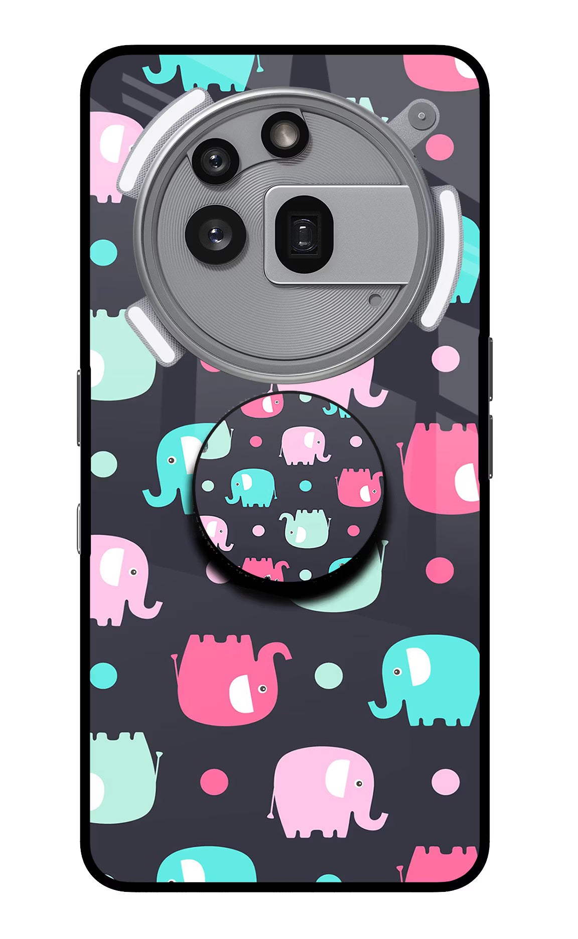 Baby Elephants Nothing Phone 3a Pro Pop Case by Casekaro