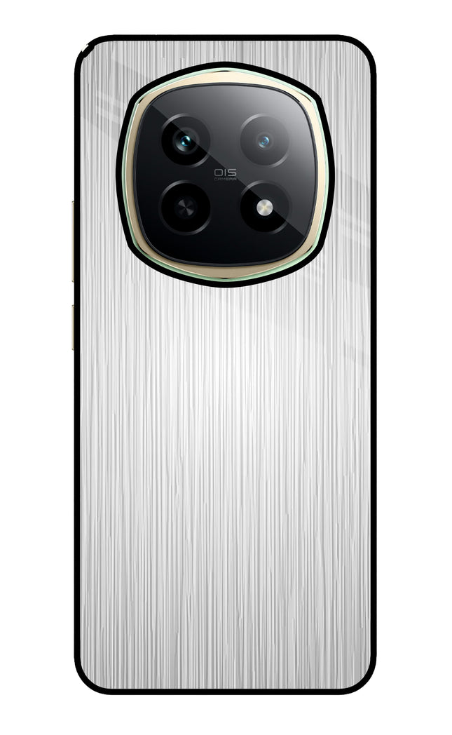 Wooden Grey Texture Realme P2 Pro 5G Glass Case Back Cover by Casekaro