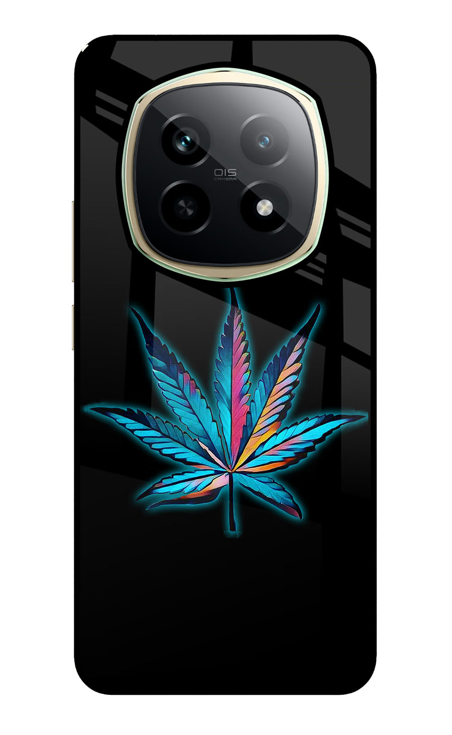 Weed Realme P2 Pro 5G Back Cover, Glass case