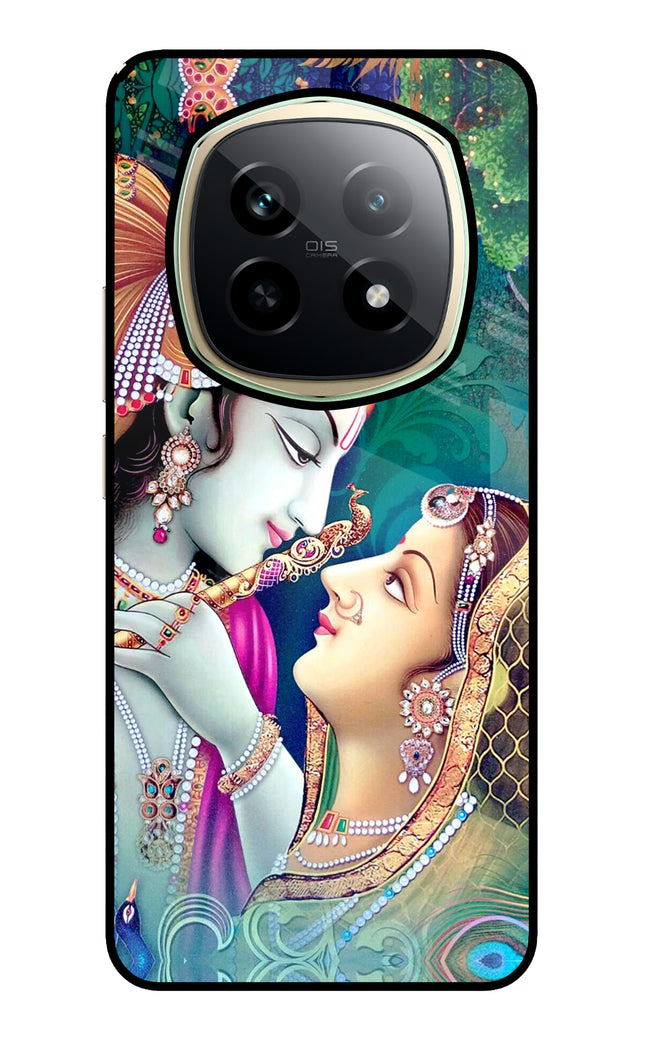 Lord Radha Krishna Realme P2 Pro 5G Glass Case Back Cover by Casekaro