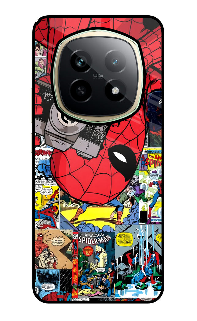 Spider Man Realme P2 Pro 5G Glass Case Back Cover by Casekaro