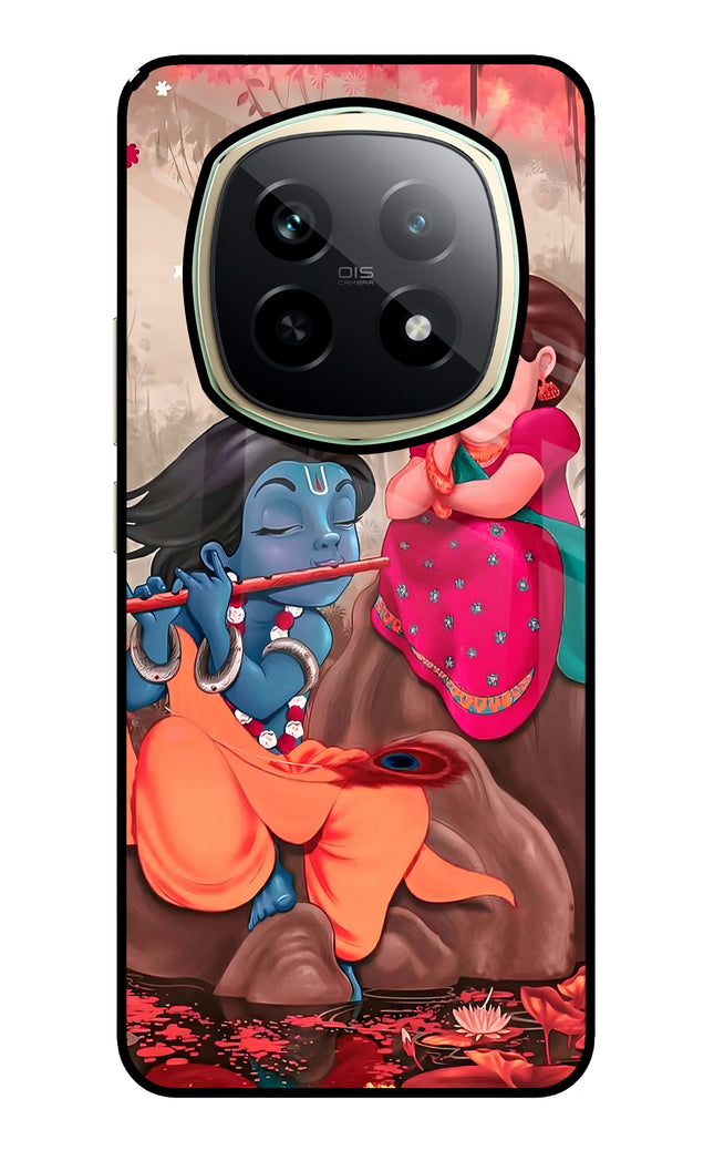 Radhe Krishna Realme P2 Pro 5G Glass Case Back Cover by Casekaro