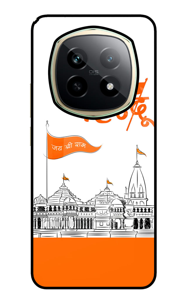 Jai Shree Ram Hindu Realme P2 Pro 5G Glass Case Back Cover by Casekaro