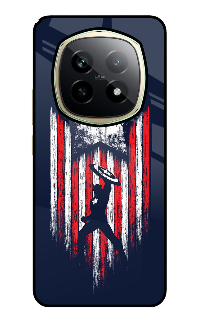 Captain America Marvel Art Realme P2 Pro 5G Glass Case Back Cover by Casekaro