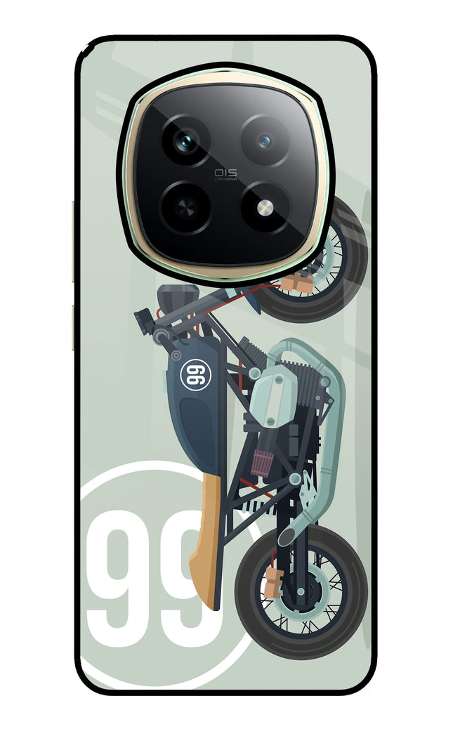 Classic Cafe Racer 99 Realme P2 Pro 5G Glass Case Back Cover by Casekaro