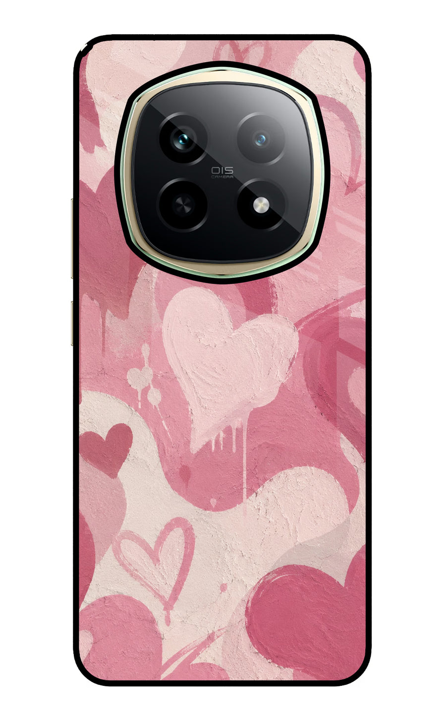Hearty case Realme P2 Pro 5G Back Cover, Glass case